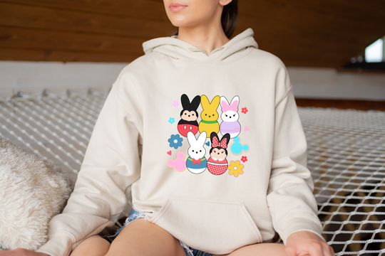 Happy Easter Day Bunny Lover Hoodie, Funny Bunny Family Hoodie, Disney Family Bugs Bunny Hoodie