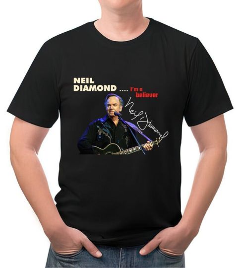 Neil Diamond T-Shirt, Neil Diamond Signature T-Shirt