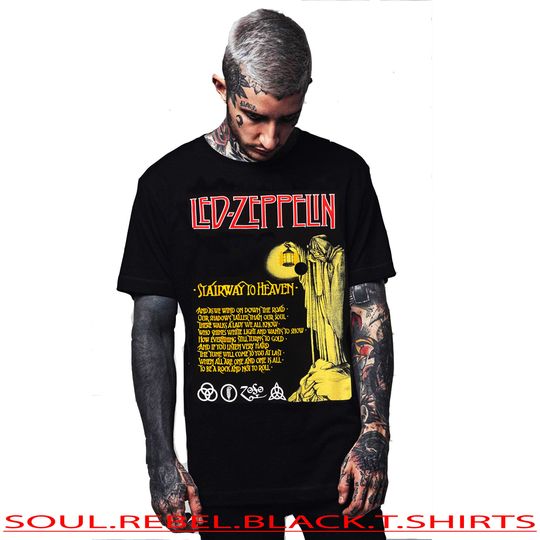 L.ed Z.eppelin stairway to heaven hard rock T-Shirt