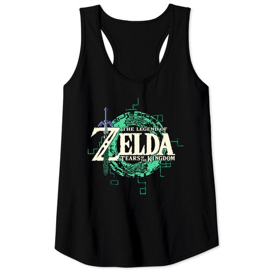 Legend of Zelda Twilight Tears of the Kingdom Tank Tops