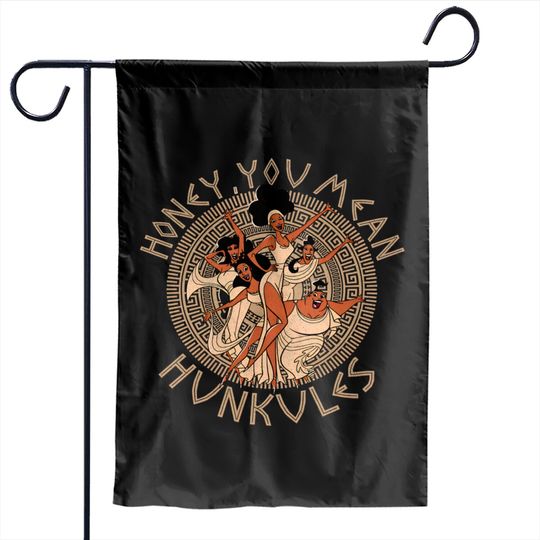 Hercules Garden Flags, Vintage Disney Comforts Color Garden Flags, Disney Hercules Diva Garden Flags