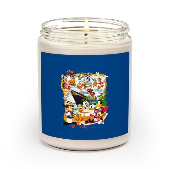 Comfort Colors Disney Cruise Line Scented Candles, Mickey Cruise Scented Candles
