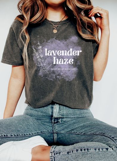 Lavender Haze Shirt, Gift for Her, TS Merch, Taylor Fan Gift, Taylor Merch