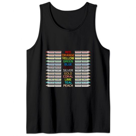 Monorail Colors - Monorail - Tank Tops