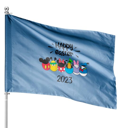 Disney Easter House Flags 2023,Mickey Easter Eggs,Disney Easter House Flags