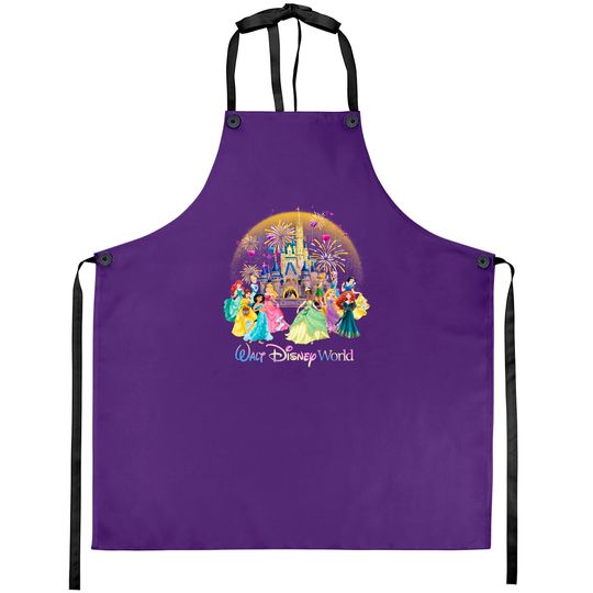 Disney Princess Aprons, Disney Princess Birthday Aprons, Disneyland Aprons