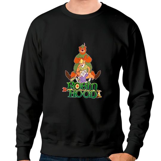 Disney Robin Hood Comfort Colors Sweatshirts, Robin Hood Sweatshirts