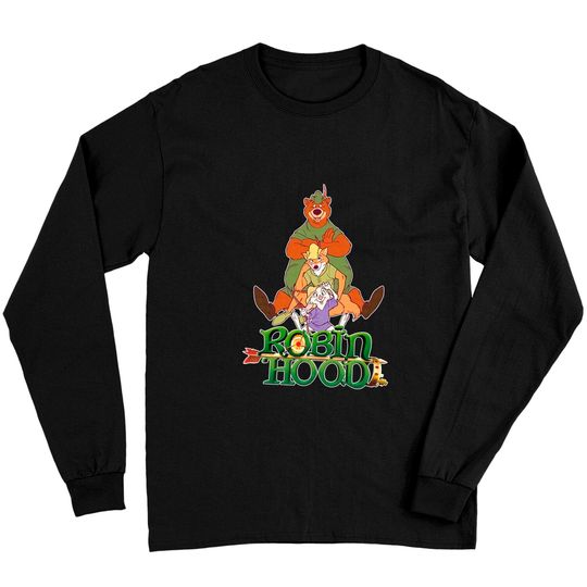 Disney Robin Hood Comfort Colors Long Sleeves, Robin Hood Long Sleeves