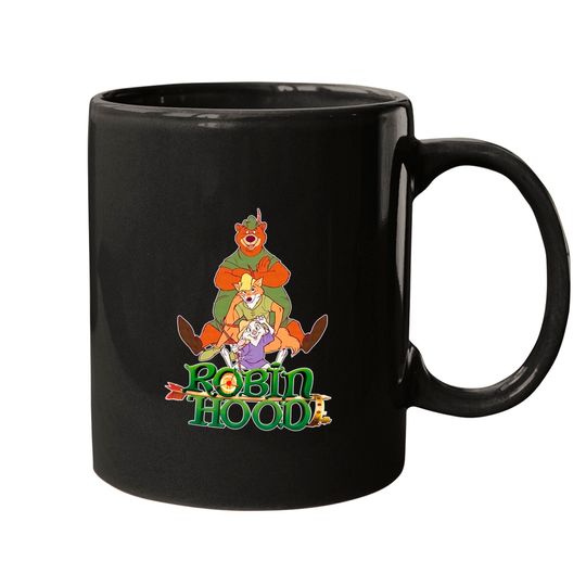 Disney Robin Hood Comfort Colors Mugs, Robin Hood Mugs