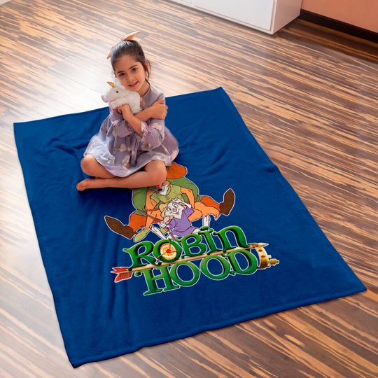 Disney Robin Hood Comfort Colors Baby Blankets, Robin Hood Baby Blankets
