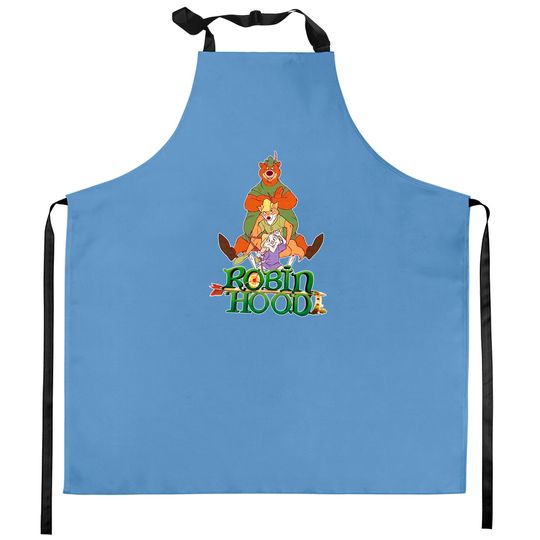 Disney Robin Hood Comfort Colors Kitchen Aprons, Robin Hood Kitchen Aprons