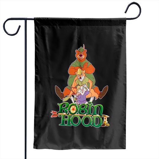 Disney Robin Hood Comfort Colors Garden Flags, Robin Hood Garden Flags