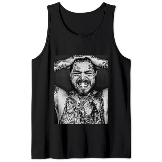 Post Malone Tattoos Tank Tops