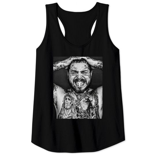 Post Malone Tattoos Tank Tops