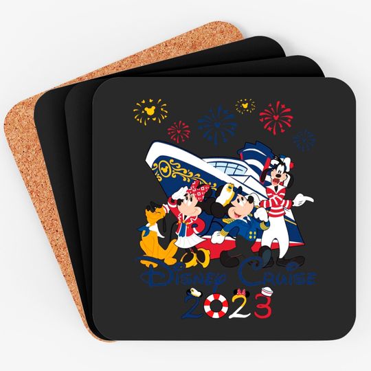 Disney Cruise Family Vacation 2023 Coasters,Disney Cruise Group Coasters