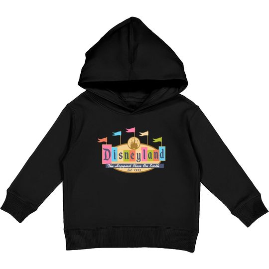 Disneyland Est 1955 Kids Pullover Hoodies, Vintage Disneyland Kids Pullover Hoodies