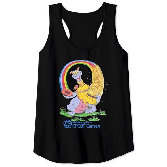 80's FIGMENT Disney's Epcot Center Vintage Retro | Unisex Softstyle Tank Tops
