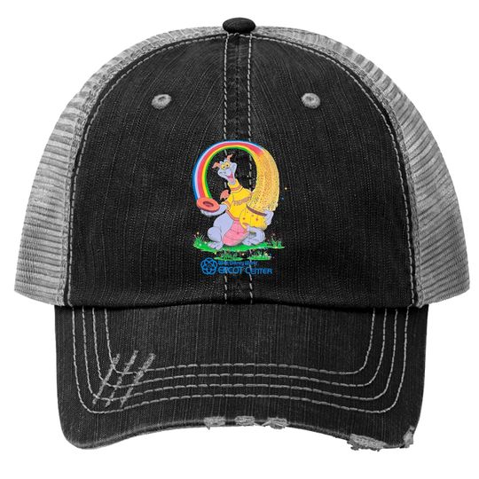 80's FIGMENT Disney's Epcot Center Vintage Retro | Unisex Softstyle Trucker Hats