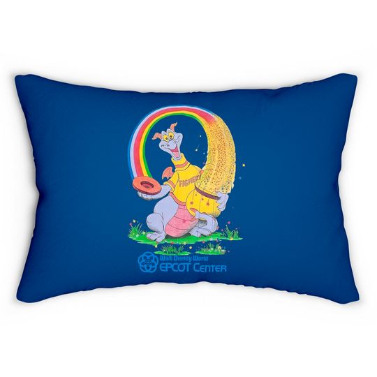 80's FIGMENT Disney's Epcot Center Vintage Retro | Unisex Softstyle Lumbar Pillows