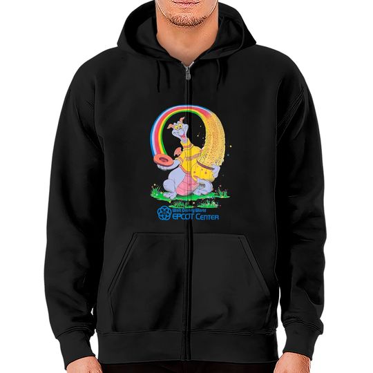 80's FIGMENT Disney's Epcot Center Vintage Retro | Unisex Softstyle Zip Hoodies