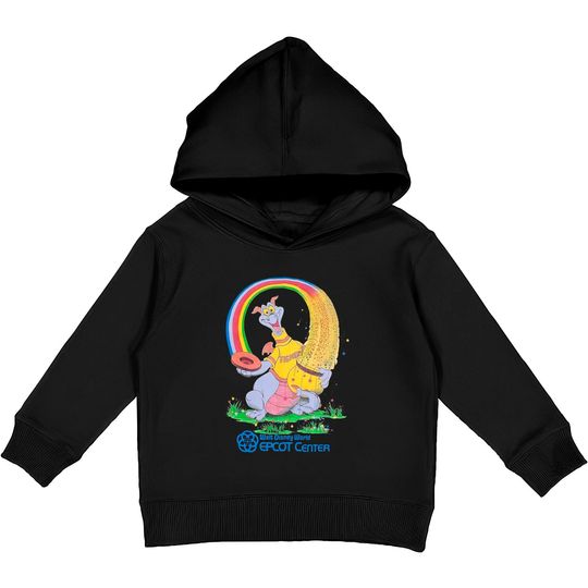 80's FIGMENT Disney's Epcot Center Vintage Retro | Unisex Softstyle Kids Pullover Hoodies