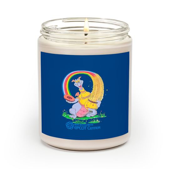 80's FIGMENT Disney's Epcot Center Vintage Retro | Unisex Softstyle Scented Candles