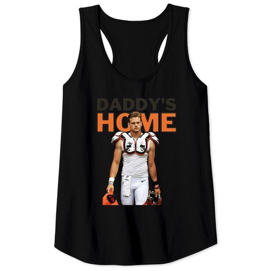 Joe Burrow Daddys Home Tank Tops, Joe Burrow Tank Tops