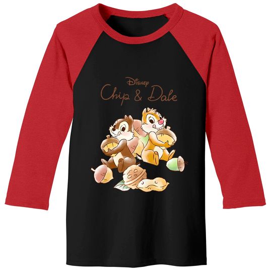 Chip n Dale Baseball Tees, Baseball Tees, Baseball Tees, Disney Character Baseball Tees , Chip and Dale Characters