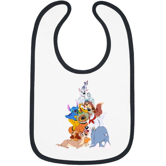 Disney Dogs Bibs, Disney Pluto, Bolt Percy Dug Bibs, Disney Dog Mom & Lovers