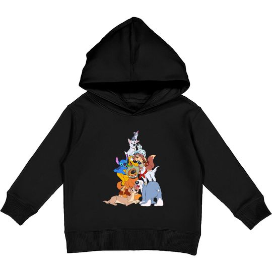 Disney Dogs Kids Pullover Hoodies, Disney Pluto, Bolt Percy Dug Kids Pullover Hoodies, Disney Dog Mom & Lovers