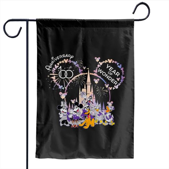 Mickey Mouse & Friends Disney 100 Years Of Wonder Garden Flags