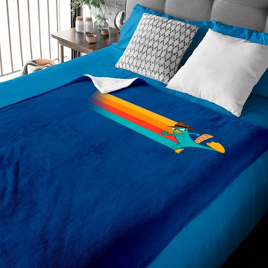 Disney Phineas and Ferb Perry the Platypus Baby Blankets