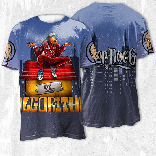 Snoop Dogg Algothm Vintage , Vintage Retro Classic Unisex T-shirt, Rap Hip Hop Tee