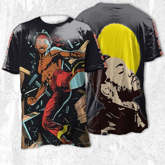 Kendrick Lamar Kungfu shirt, Vintage Retro Classic Unisex T-shirt