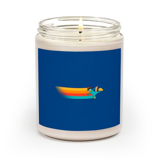 Disney Phineas and Ferb Perry the Platypus Scented Candles