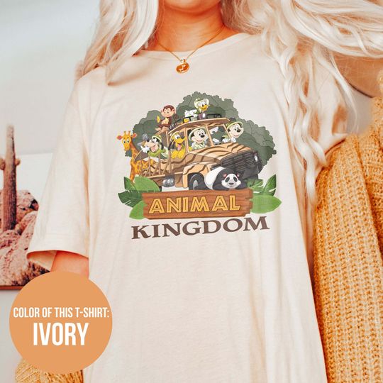 Discover Mickey And Friends Animal Kingdom Shirt, Disney Safari Shirt, Disney Safari Trip Shirt