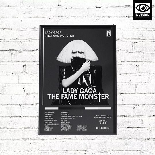 Ld gaga - The Fame Monster Poster