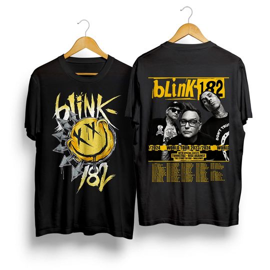 Vintage B.lin.k 182 World Tour 2023 - 2024 Shirt