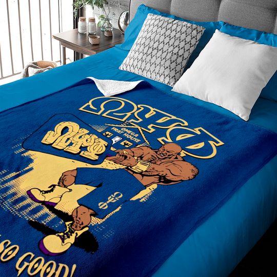 Omega Psi Phi Omegawood  Baby Blankets