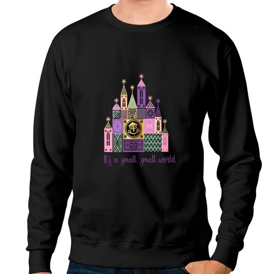 small world Sweatshirts, its a small world Sweatshirts, pastel disney Sweatshirts