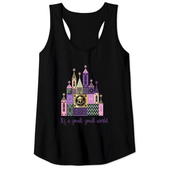 small world Tank Tops, its a small world Tank Tops, pastel disney Tank Tops