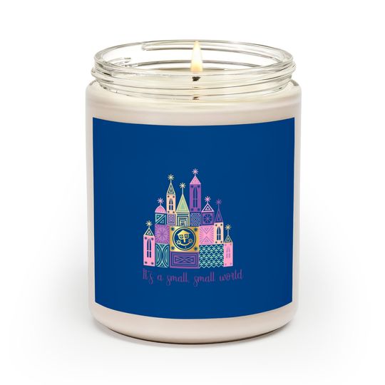 small world Scented Candles, its a small world Scented Candles, pastel disney Scented Candles