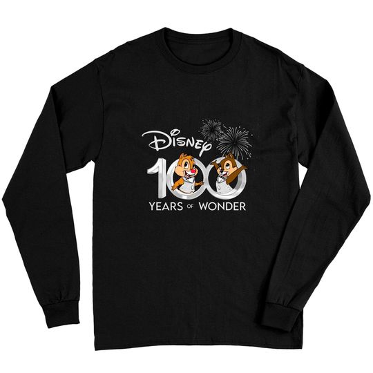 Chip and Dale Long Sleeves, Disney 100 Years of Wonder Long Sleeves, Disney Vacation Long Sleeves