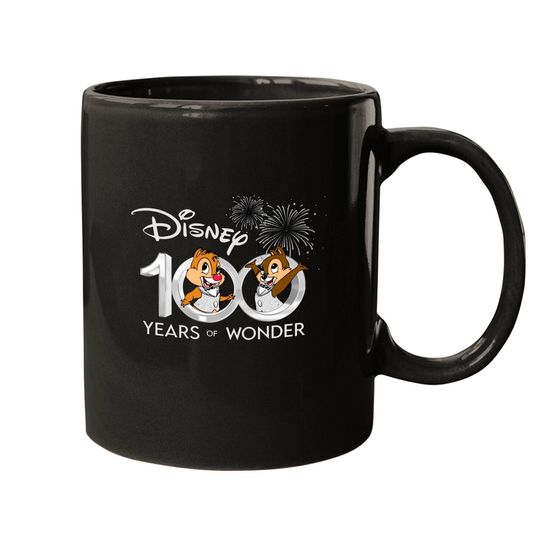 Chip and Dale Mugs, Disney 100 Years of Wonder Mugs, Disney Vacation Mugs
