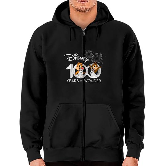 Chip and Dale Zip Hoodies, Disney 100 Years of Wonder Zip Hoodies, Disney Vacation Zip Hoodies