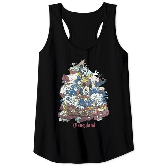 Retro Disneyland Splash Mountain Tank Tops