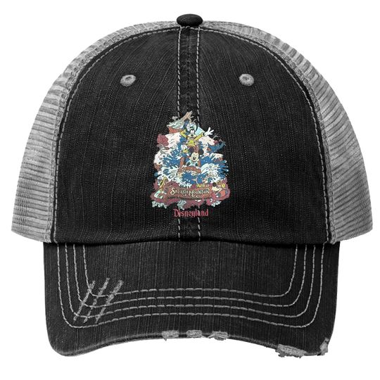 Retro Disneyland Splash Mountain Trucker Hats