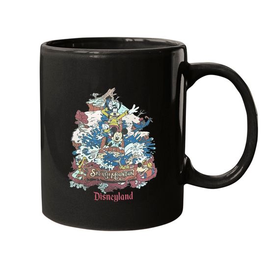 Retro Disneyland Splash Mountain Mugs