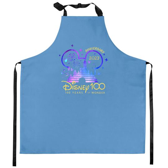 Disney 100th Anniversary Kitchen Aprons, Disney 100 Year of Wonder Anniversary Kitchen Aprons