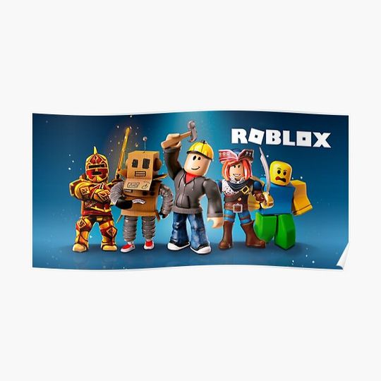 Roblox Premium Matte Poster